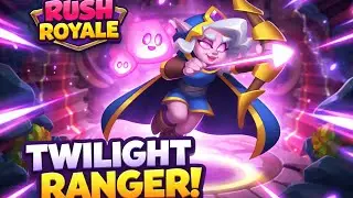 Rush Royale -FINALLY PLAYING TWILIGHT RANGER, CANT BELIEVE THIS DECK ITS OVERPOWERED!  PRO VS PRO! 🚨