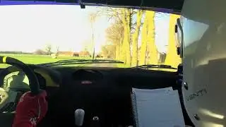 Berkellandrallye 2025 Onboard WP3 Peugeot 206RC Möller/Möller
