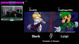 RRTBO - ScrubUp (Sheik) vs noChill (Luigi) - WC Pool A2 LR5