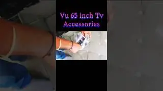 Vu 65 inch Tv Accessories |#viral #tv #shorts #youtubeshorts