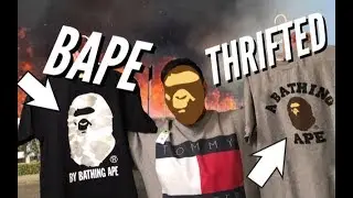 BAPE FOUND AT THE THRIFT! Trip to the thrift #347