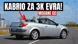 Renault MEGANE CC! Kabrio sa TVRDIM KROVOM za 3K evra!
