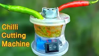 Как сделать машину для нарезки чили 🌶️ | Самодельная машина для нарезки чили