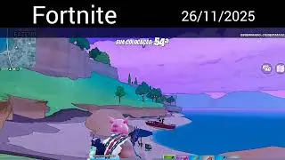 Fortnite Mobile Real&iacute;stic  gameplay Redimi note 13 pro 26/11/2025