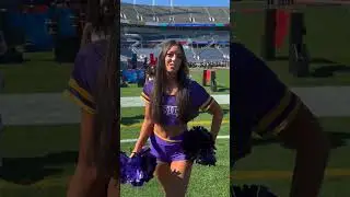 Minnesota Vikings Cheerleader Andrea is at the 2024 Pro Bowl! #skol #vikings