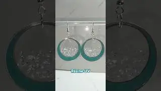 B.O. en r&eacute;sine UV tutorial #diy #pourtoi #resin #tutorial #handmade #fyp #foryourpage