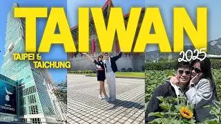 First Time in Taiwan | March 2025 | Taipei & Taichung | Winter to Spring Transition