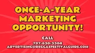 Reggae Festival Guide - Digital Magazine Ad Promo