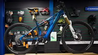 Cube Stereo Hybrid ONE77 HPC AT (full suspension electric mountain bike) - walk around