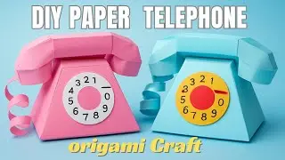 DIY Paper☎️☎️  Telephone | step by step Tutorial | Origami Telephone ☎️☎️