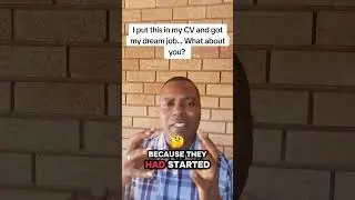 I put this in my CV and got my dream job... What about you? #CareerGrowth #CareerTips 