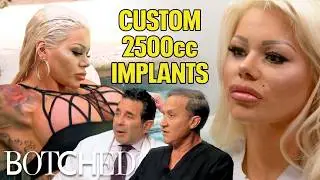 Candy's 2500cc Silicone Implants Make Her A Lot of Money | Rejected By Botched | E!