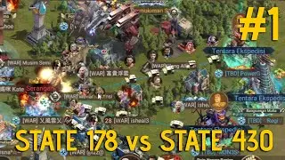 STATE 178 vs STATE 430 WARFARE SVS - PART 1 STATE OF SURVIVAL