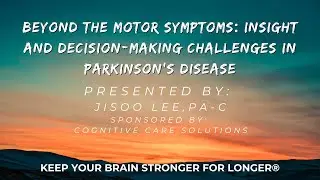 Beyond the Motor Symptoms: Insight and Decision-Making Challenges in Parkinson’s Disease