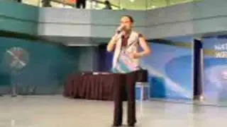 gracegarrol at sm north sings her favorite opm music (7.24.08)