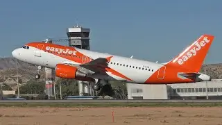 Alicante Airport Winter Plane Spotting December 2024