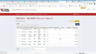 Competition Management - Championship Round Progression