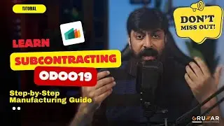 Subcontracting in Odoo 19 Manufacturing | Step-by-Step Tutorial
