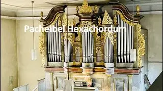 Johann Pachelbel - Hexachordum Apollinis, Aria Prima und Variationen, Steinmeyer Orgel Remlingen