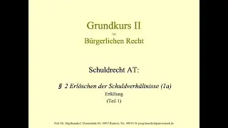 04.  AS II   Erl&ouml;schen 1a   Erf&uuml;llung (Teil 1)