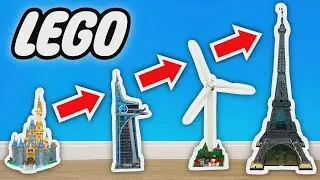 Eu Montei os Maiores Sets de LEGO Já Lançados!
