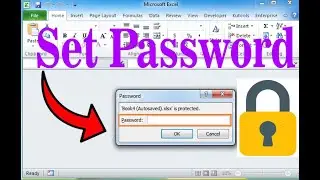 How to Protect Excel File to Open With Password | Create Password in Excel