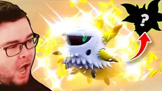 Shiny Reaction: Shiny Larvesta in Pokémon Scarlet & Violet!