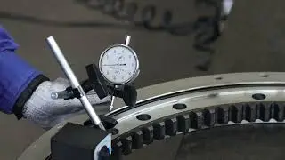 slew bearing machining #machining