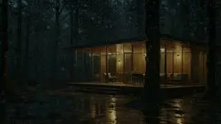 Soothing Heavy Rain and Thunder for Bedtime || Sleep Soundscapes | ASMR