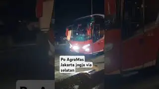 PO agramas jakarta jogja#automobile #busmania #agramas#laksana