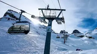 Chairlift Tr&uuml;bsee - Jochpass Engelberg (Switzerland)