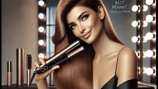 💇&zwj;♀️ RED By KISS 0.3 Inch Pencil Flat Iron with Ceramic Tourmaline | Best Penmit Straightener 💇&zwj;♀️