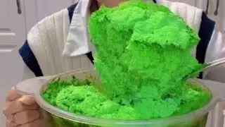 ( Bites Only ) ASMR YY eating extreme shaved and crunchy ice eating with matcha 