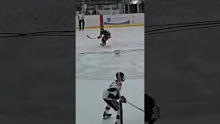 Hit made by #55 Dacian Pillon-Vandenbogaerde #2024ohldraft #ohldraft #hockey