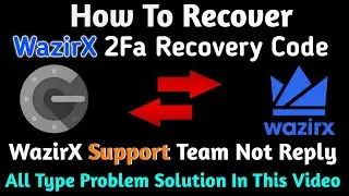 How To Recover WazirX 2FA Recovery Code || #WazirX #cryptocurrency #UttamOnlineHelping