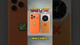 iPhone 17 Pro Max vs Oppo Find x8 Pro Speed Test 🧐