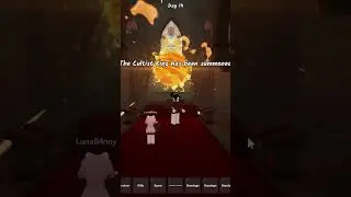 OMG New Boss Cultist King! #99nightintheforest #roblox