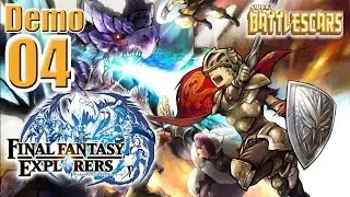 FINAL FANTASY EXPLORERS DEMO GAMEPLAY - NINTENDO 3DS LET'S PLAY - JOB CLASSES + A REAL QUEST!! - 04