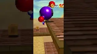 Super Mario 74 - Overheating Oasis Under Construction Speedrun