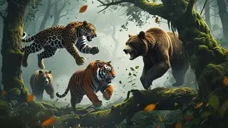 Fox With Cub 🦊 | Cute Wild Moments in NatureBear Eating Apple 🍎🐻 | Relaxing Wildlife Scene.,zaraf 