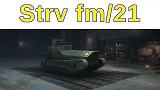 Strv fm21 Lakeville Gro&szlig;kaliber [World of Tanks - Gameplay]