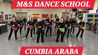 CUMBIA ARABA || BALLO DI GRUPPO || MAESTRI MAURIZIO E SONIA RONDINA || M&S DANCE SCHOOL ||