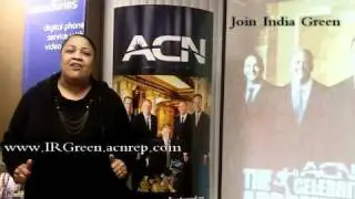 ACN independent representative --Join ACN--ACN on Celebrity Apprentice--India Green
