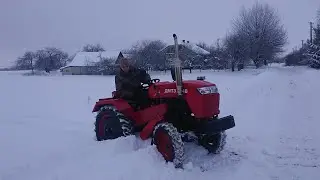 Запуск ДМТЗ 254В без склейок і підігріву в - 15. Перевірка прохідності без блокування. Стояв 3 тижні