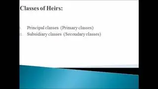 Salient Features Of Islamic Law of Inheritance | Syed Babar Ali Siddique