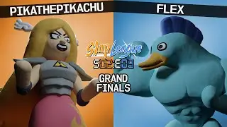 Slap League S02E03 - PikaThePikachu (Goddess) vs Flex (Fishbunjin) - Grand Finals