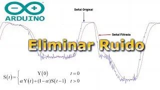 Arduino Filtro pasa bajo Media Móvil Exponencial | Eliminar ruido