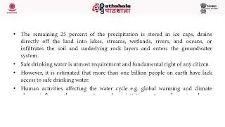 Water Cycle and Water Budget