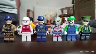 LEGO SWAT LEGO POLICE LOGO ULTRAMAN LEGO MARINE