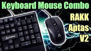 Budget Keyboard Mouse Combo Rakk Aptas Version 2 (Shopee Affiliate Marketing Philippines)